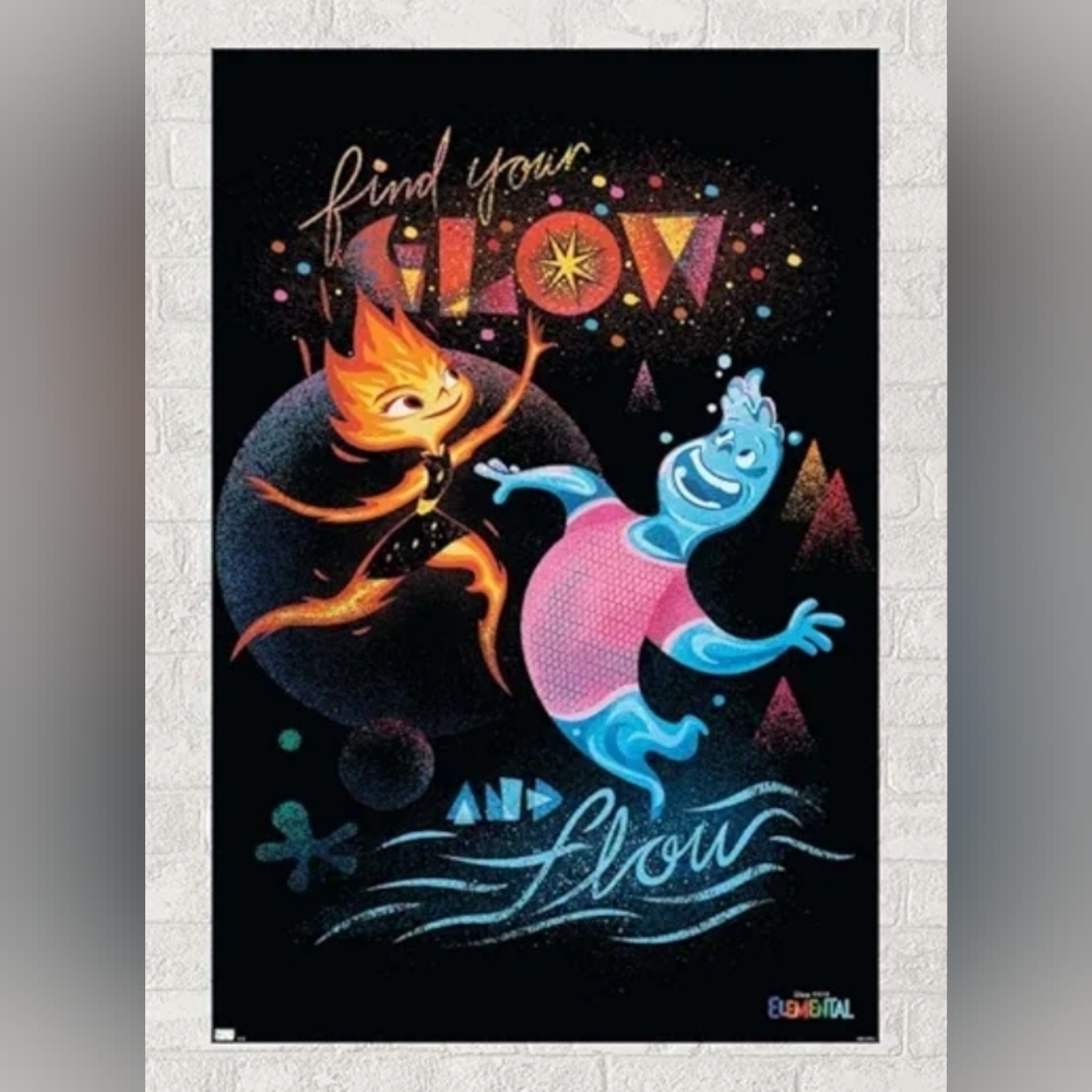 Trends International Disney Pixar Elemental - Find Your Glow Wall Poster